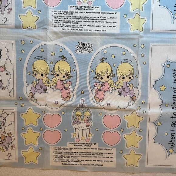Fabric Craft Panel Material - Precious Moments #148 - Picture 4 of 6